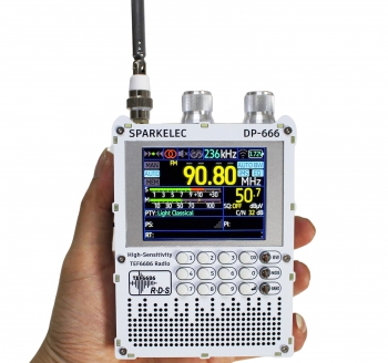 TEF6686 DSP 收音機(jī) DP-666 高靈敏度 全波段 FM AM 調(diào)頻 短波 Radio